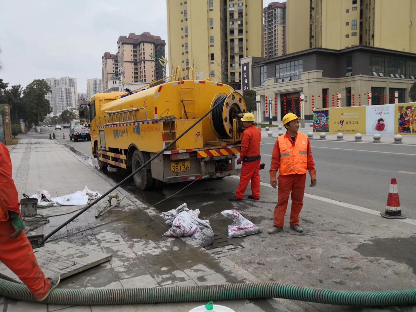 衡水排污管道清淤-管道清洗